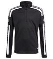 adidas Performance Træningsbluse - SQ21 - Sort m. Hvid