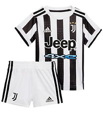 adidas Performance Juventus Hjemmebanesæt - 21/22 - Sort/Hvid