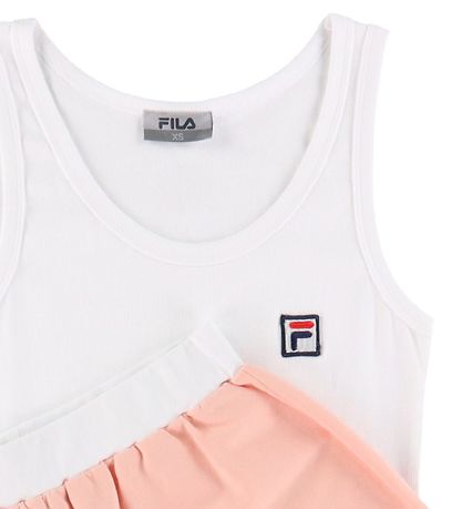 Fila Nattøj - Hvid/Rosa