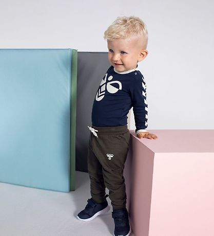 Hummel Sweatpants - hmlApple - Armygrøn