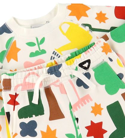 Stella McCartney Kids Sweatsæt - Gardening - Hvid