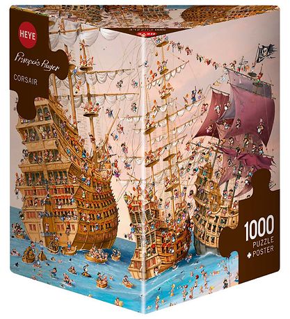 Heye Puzzle Puslespil - Corsair - 1000 Brikker