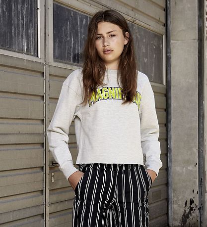 Cost:Bart Sweatshirt - Ella - Gråmeleret