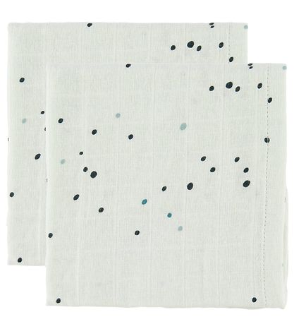 Done By Deer Babysvøb - 120x120 - 2-pak - Blue Dreay Dots