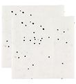 Done By Deer Babysvøb - 120x120 - 2-pak - White Dreamy Dots