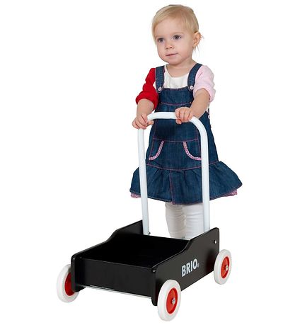 BRIO Toddler Gåvogn - Sort 31351