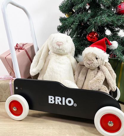BRIO Toddler Gåvogn - Sort 31351
