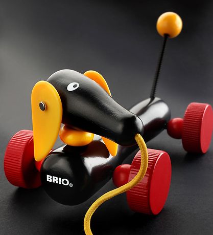 BRIO Toddler Træklegetøj - Gravhund - Dachshund 30332