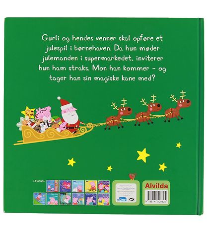 Alvilda Bog - Gurli Gris møder julemanden - Dansk