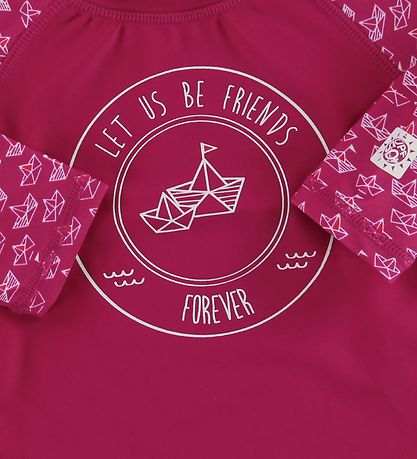 Color Kids Badebluse - Nammy - Fuchsia Red