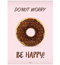 Citatplakat Plakat - A4 - Do´nut Worry