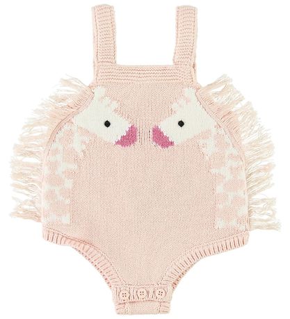 Stella McCartney Kids Body u/æ - Strik - Rosa m. Giraf