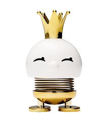 Hoptimist Queen Junior Bimble - 13,5 cm - Hvid/Guld