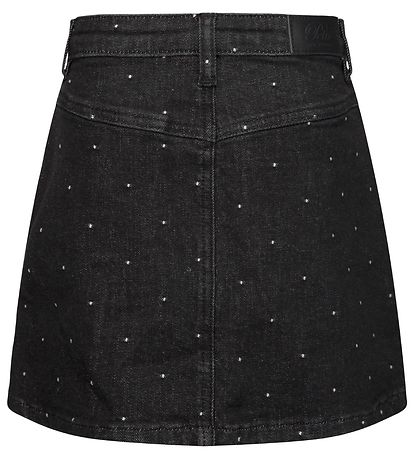 Petit by Sofie Schnoor Nederdel - Thelma - Sort Denim m. Nister