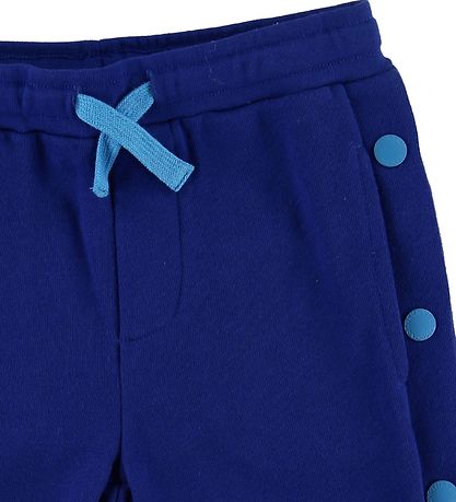 Stella McCartney Kids Sweatshorts - Blå m. Knapper