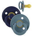 BIBS Colour Sutter - Str. 2 - 2-pak - Rund - Deep Space/Petrol