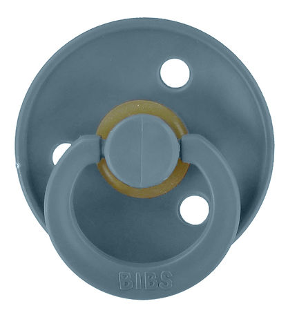 BIBS Colour Sutter - Str. 2 - 2-pak - Rund - Deep Space/Petrol