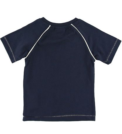 En Fant T-shirt - Dark Navy m. Bål