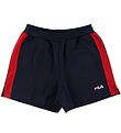Fila Shorts - Belen - Navy/Rød