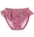 Petit Crabe Bikinitrusser - Zoe - UV50+ - Rød/Hvidstribet