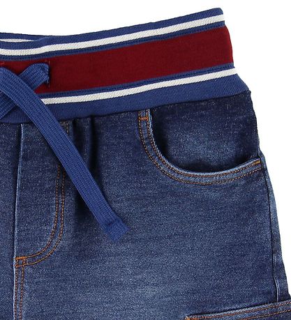 Dolce & Gabbana Shorts - Blå Denim m. Rød