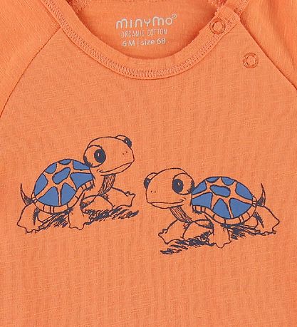 Minymo Body k/æ - Copper Tan m. Print