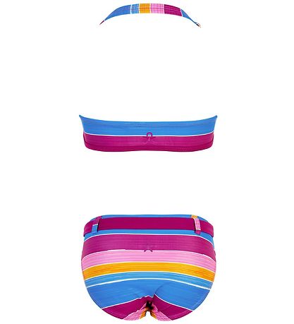 Color Kids Bikini - Tippe - Berry m. Striber
