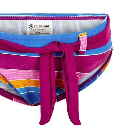 Color Kids Bikini - Tippe - Berry m. Striber