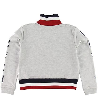 Levis Sweatshirt - Half Zip - Gråmeleret