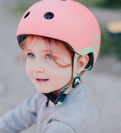 Scoot and Ride Cykelhjelm - Peach