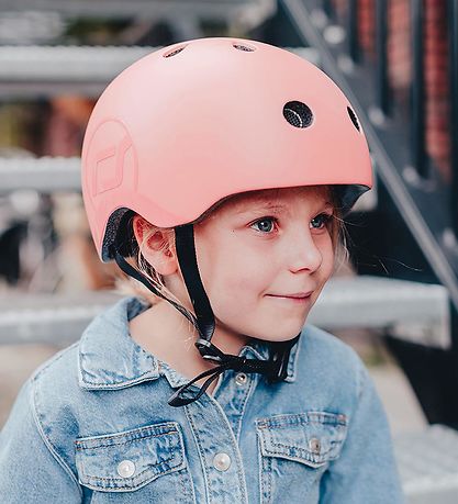 Scoot and Ride Cykelhjelm - Peach