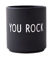 Design Letters Kop - Favourite - Porcelæn - Sort You Rock