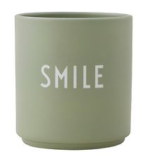 Design Letters Kop - Favourite - Porcelæn - Grøn Smile