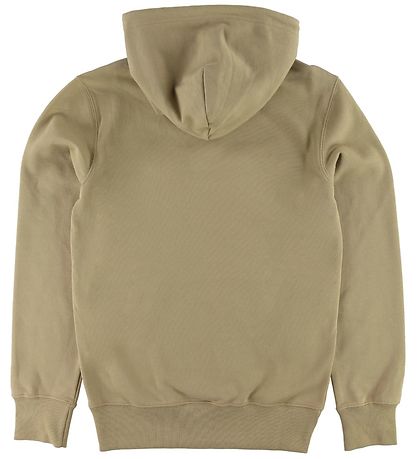 Champion Fashion Hættetrøje - Khaki m. Logo