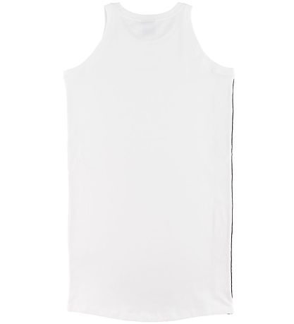 Champion Fashion Kjole u/æ - Hvid m. Stribe