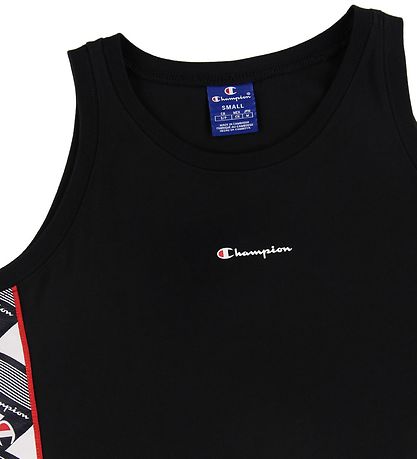 Champion Fashion Kjole u/æ - Sort m. Stribe