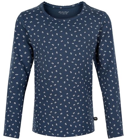 Minymo Bluse - 2-pak - Mesa Rose/New Navy