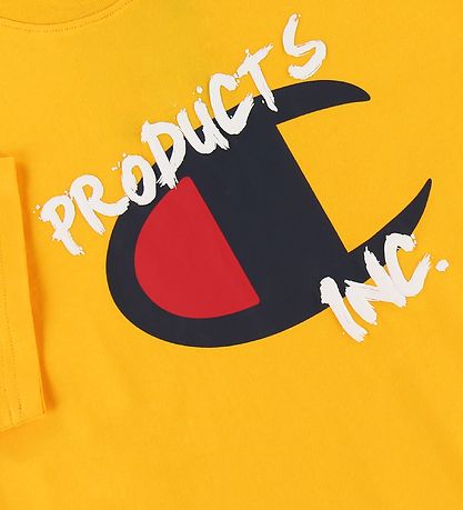 Champion Fashion T-shirt - Gul m. Logo
