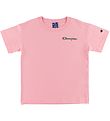Champion Fashion T-shirt - Pink m. Logo