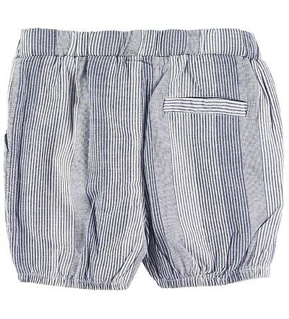 Hust and Claire Shorts - Herluf - Blå/Hvidstribet