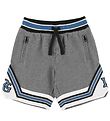 Dolce & Gabbana Sweatshorts - Gråmeleret m. Hvid/Blå