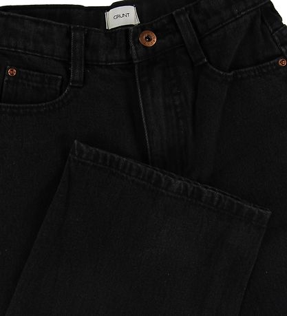 Grunt Jeans - Wide Leg - Sort