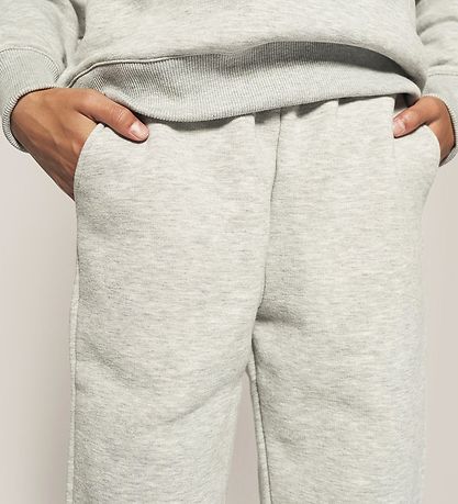 Grunt Sweatpants - Lilian - Gråmeleret