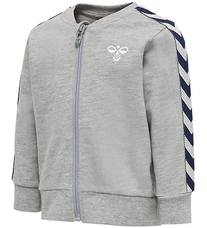 Hummel Sweatsæt - HMLBille - Gråmeleret