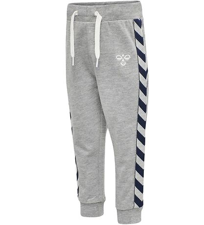 Hummel Sweatsæt - HMLBille - Gråmeleret
