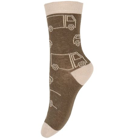 Minymo Strømper - 5-pak - Cocoa Brown