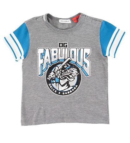 Dolce & Gabbana T-shirt - Grå m. Print