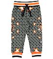 Dolce & Gabbana Sweatpants - Koksgrå m. Print