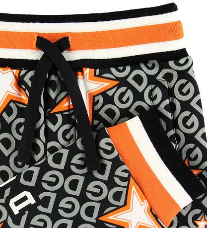 Dolce & Gabbana Sweatpants - Koksgrå m. Print