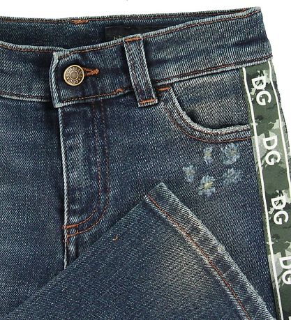 Dolce & Gabbana Jeans - Blå m. Stribe